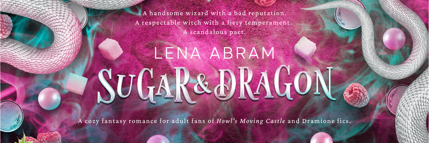 Cozy Fantasy Romance by Lena Abram: Sugar & Dragon - Banner