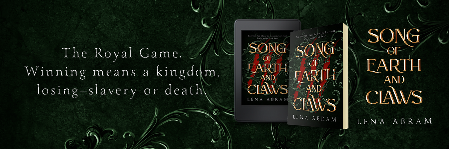 Fae Fantasy Romance Novel: Song of Earth and Claws by Lena Abram - Banner